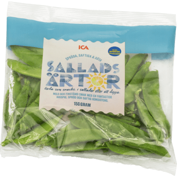 Salladsärtor 150g Klass 1 ICA.
