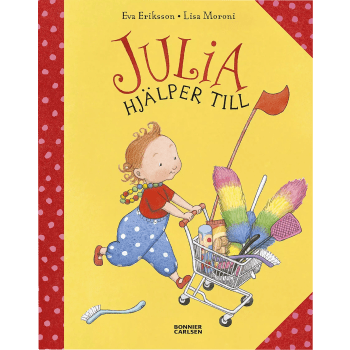 Julia hjälper till.