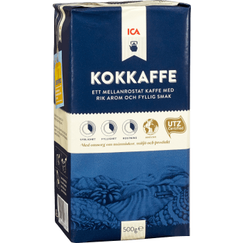 Kokkaffe, Mellanrost, 500g, ICA.