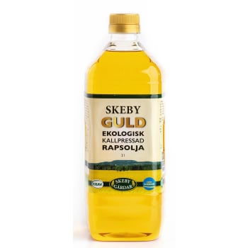 Kallpressad Rapsolja 2l KRAV Skeby Guld.