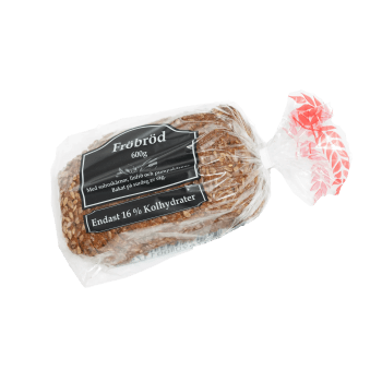 Fröbröd 16% kolhydrater 600g Urshultsbagarn.