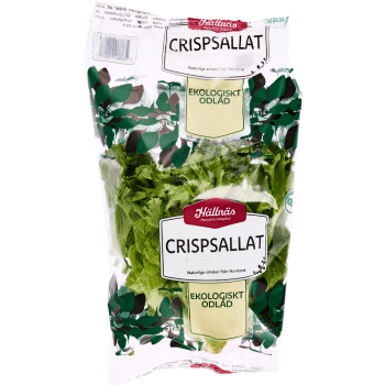 Crispsallad Ekologisk 100g Klass 1 Hällnäs Handelsträdgård.