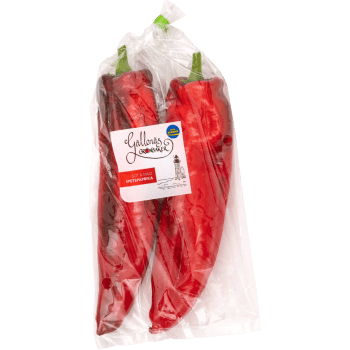 Spetspaprika 200g Gällenäs Grönsaker AB.