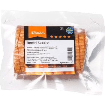 Benfri kassler ca 800g Allmans.