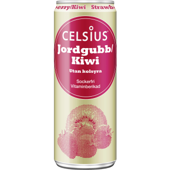 Energidryck Jordgubb & kiwi 35,5cl Celsius.