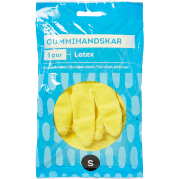 Gummihandske Small ICA.