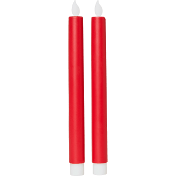 LED Kronljus Röd 2p.