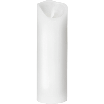 Blockljus LED Vit 16cm ICA.