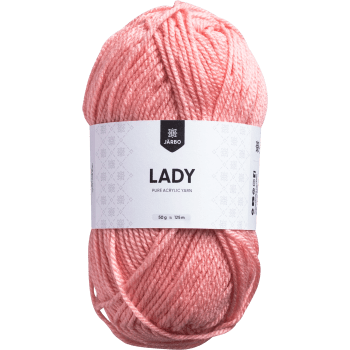Garn Lady Rosa 50g Järbo.