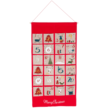 Adventskalender Tyg 80cm.