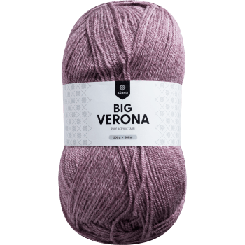 Garn Big Verona Rose blush 200g Järbo.