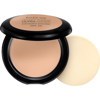 Puder Varm Beige SPF 20 Velvet Touch Ultra Cover 7,5g Isadora.