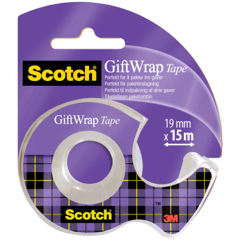 Tape Giftwrap 19mm Scotch.