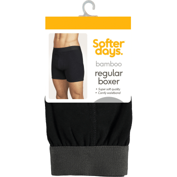 Boxer bambu M 1p svart Softer Days.