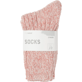 Raggsocka 2p rosamelange 25/29 mywear.
