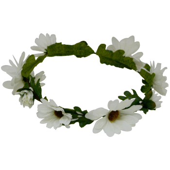 Midsommarkrans Vita blommor 21cm.