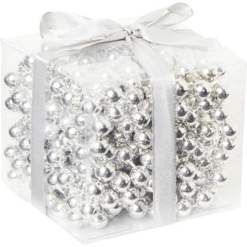 Pärlgirlang Silver 5m Festive.