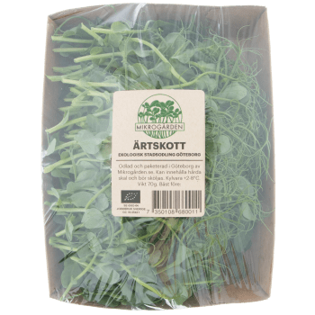 Ärtskott Ekologiska 70g Mikrogården.