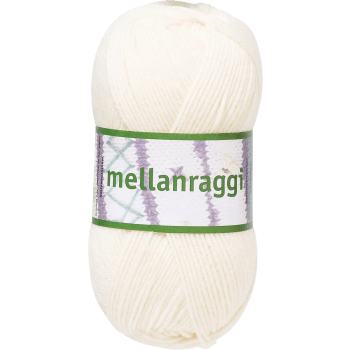Garn Mellanraggi Natur 100g Järbo.
