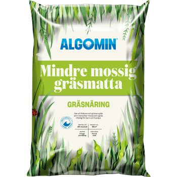 Mindre Mossig Gräsmatta 8 kg Algomin.