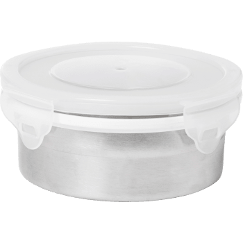 Burk med lock Rostfri 450ml ICA.