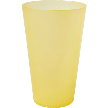 Plastglas Gul 25cl ICA.