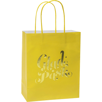 Presentpåse Glad påsk 19x22 cm.