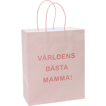 Presentpåse Bästa mamma 19x22cm.