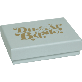 Presentbox Du är bäst 13x10x3 cm.