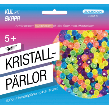 Kristallpärlor refill 1000st Kärnan.
