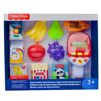 Handscanner med mat Fisher Price.