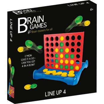 Spel 4 i rad Brain Games.