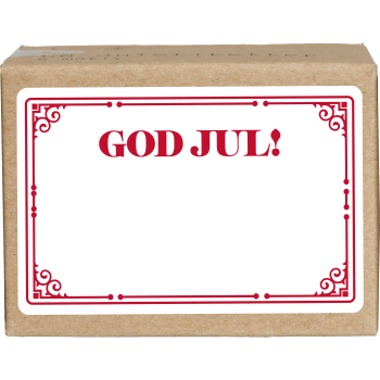 Juletiketter God jul 50 st.