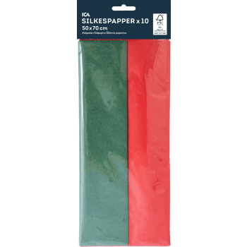 Silkespapper 10 blad.