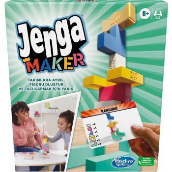 Spel Jenga Maker Hasbro.
