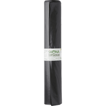 Sopsäck Svart 240L 10-p ICA Skona.