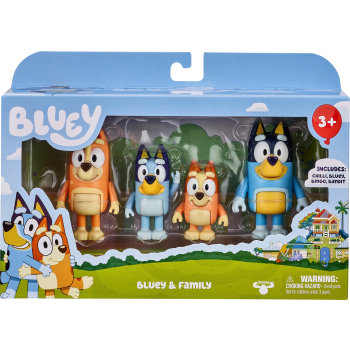 Bluey Figurer 4-p.