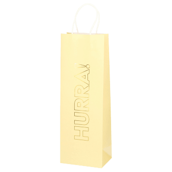 Flaskpåse Hurra 12x36 cm.