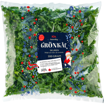 Grönkål skuren 200g ICA.