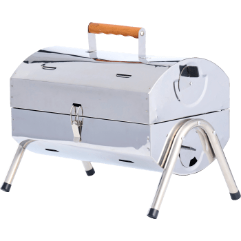 Kolgrill bärbar 38x25x2 cm rfr Dan Grill.