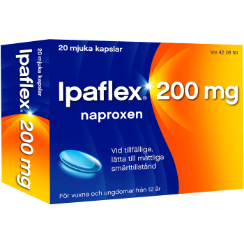 Mjuka kapslar 200 mg Ipaflex.