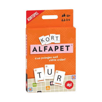 Kortspel Alfapet Alga.
