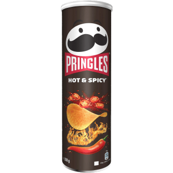 Chips Hot & spicy 200g Pringles.