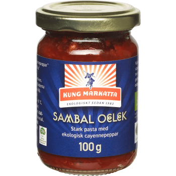 Sambal oelek Ekologisk 100g Kung Markatta.