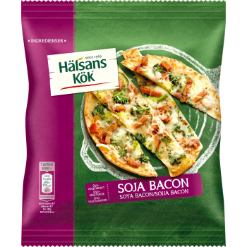 Vegetariska tärningar a la bacon Fryst 240g Hälsans Kök.