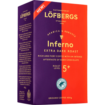 Kaffe Inferno brygg 450g Löfbergs.