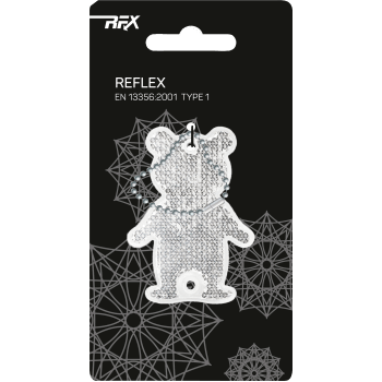 Reflex Hård Björn Vit 1-p RFX.