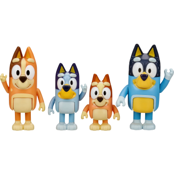 Bluey Figurer 4-p.