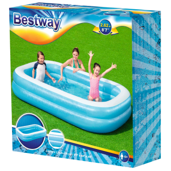 Familjepool 262x175cm Bestway.