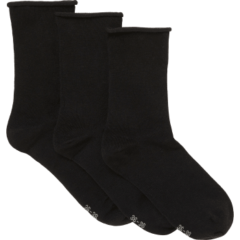 Strumpa 3p rullkant svart 39/41 mywear.